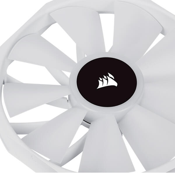 Corsair iCUE SP140 RGB Elite White Cabinet Fan (Single Pack)